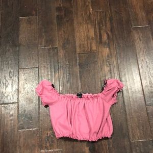 Forever 21 Off the Shoulder Crop